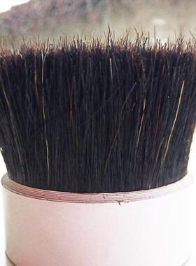 50～90分76mm自然黑色猪鬃毛动物毛鬃毛刷用毛