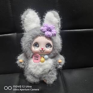 潮玩爆款情人节生日礼物毛绒公仔车挂件玩偶小猫女