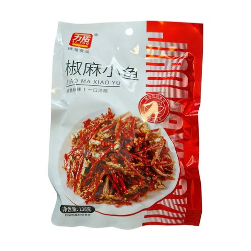 力拓丁香鱼丁香鱼鲜香麻椒下酒菜