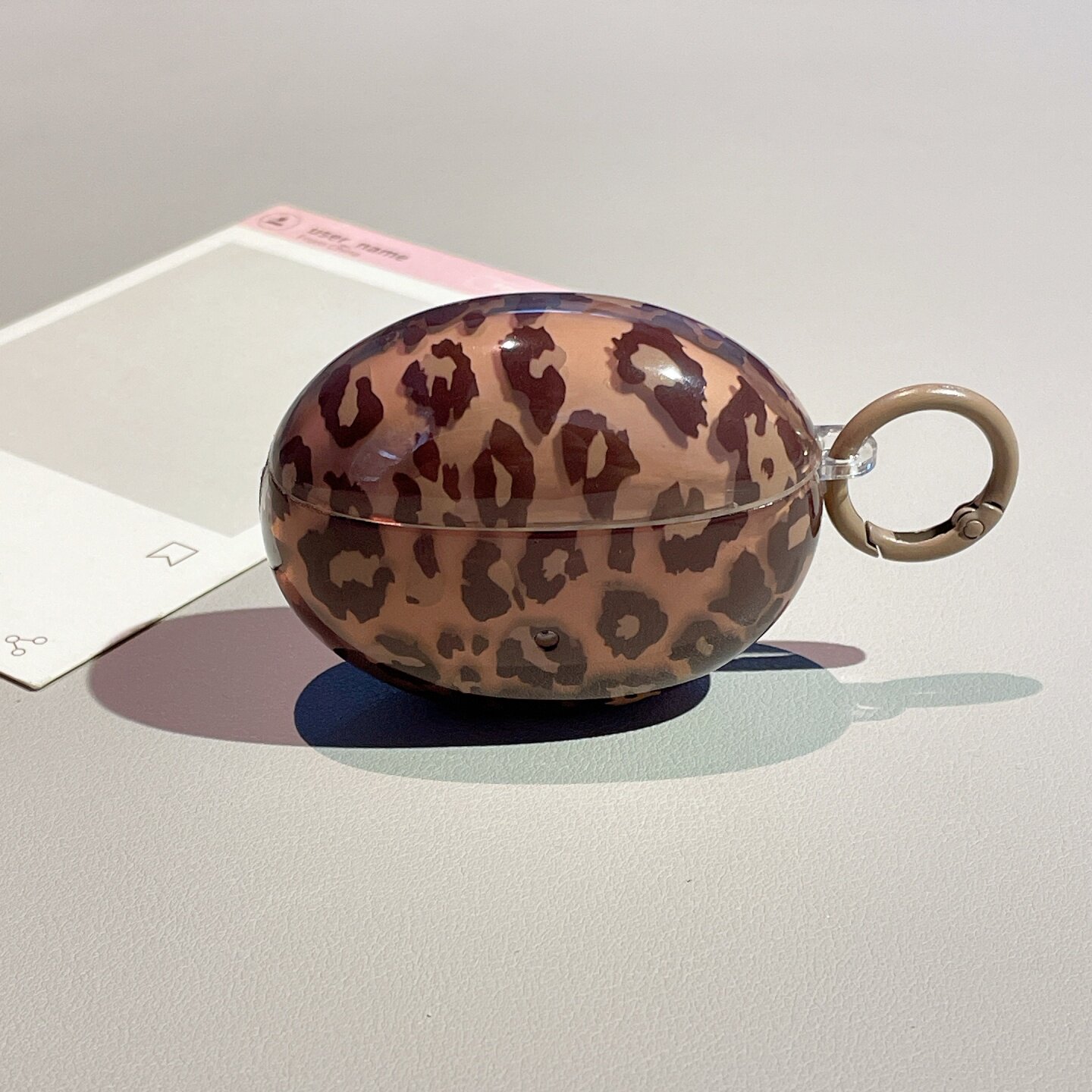 高级感时尚豹纹适用华为 freebuds 7i耳机套新款Free