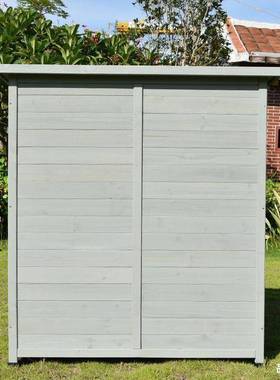 防腐工具防OBP雨阳木多功能柜储物柜庭院花园台户外收纳实柜杂物