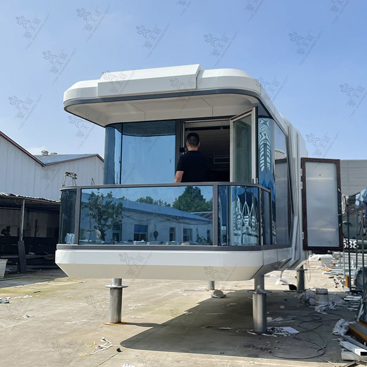 网红太空舱民宿助力景区文旅项目生态开发可移动式景观打卡酒店