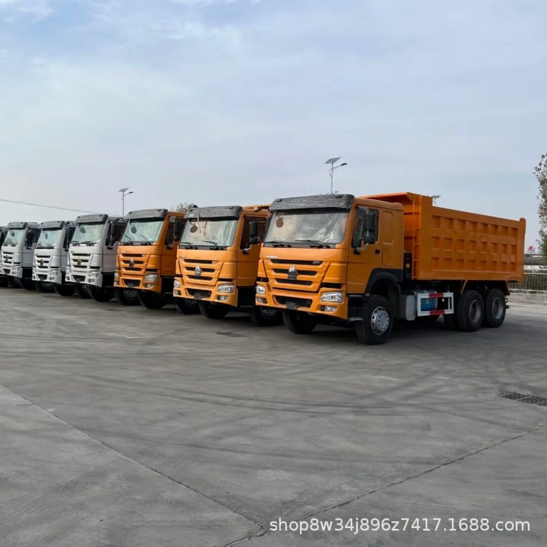 翻新HOWO自卸车 重汽陕汽工程翻斗车6x4沙石料运输卡车后八轮