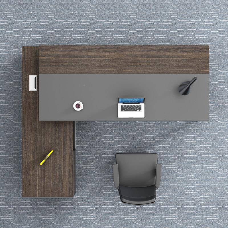 老板桌总裁桌主经理办公桌台式大管班烤漆桌PPG椅组合家具板办公