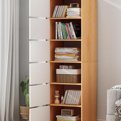 书架置架地多层卧室靠墙收纳柜飘窗柜家落用物YMP转角缝格夹子架