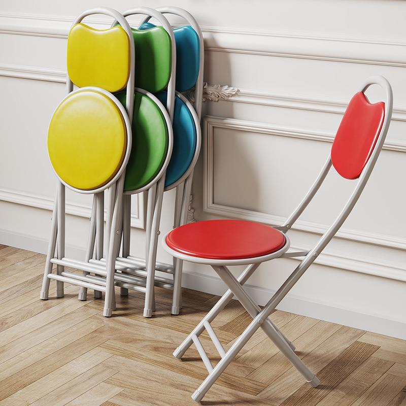 叠家用出租KYT119折房折餐椅简易椅便携靠椅阳宿台休闲靠背凳子舍