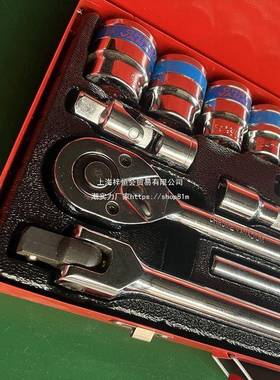 vdn新款手飞套棘轮扳套装全套一整FVW快大速扳手套筒直角加重加厚