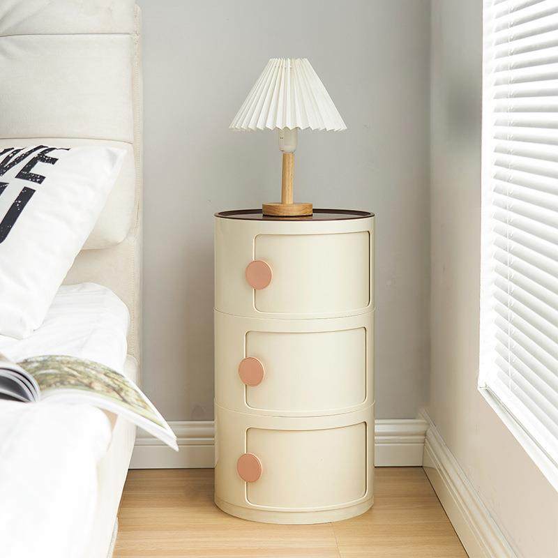 圆形小型床童头柜子SEH儿替收代品卧室家用极窄侧几储物边纳柜置,鲜花速递/花卉仿真/绿植园艺,其它园艺用品,淘宝优惠券,粉丝福利购,淘宝优惠卷