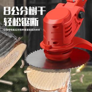 多功能打草机外境动贸口电动割草机出果 跨家用AIK电除草机便携式