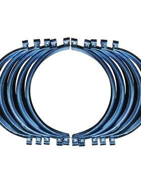 WI01/02/04LDEN威尔顿气隔膜配箍卡件箍大卡泵箍小卡不锈钢卡箍原