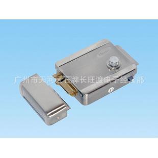 宏大镀电控锁室电铁门单头锁双头电镀PBU电锁电外子锁线圈