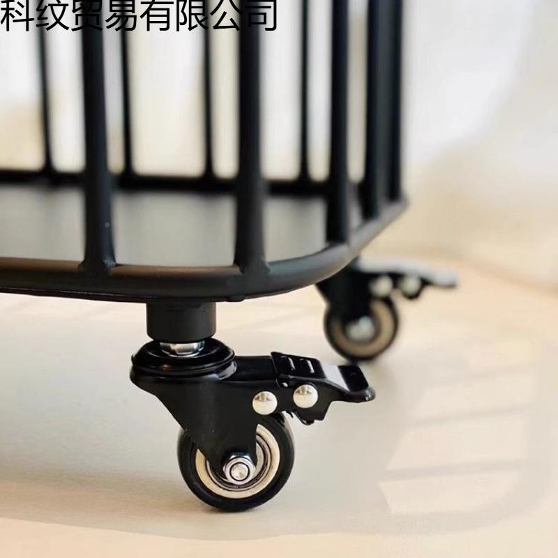 脏衣服筐篓收纳篮科厂家直可宿移动舍铁艺健身器折叠家用卧室材置
