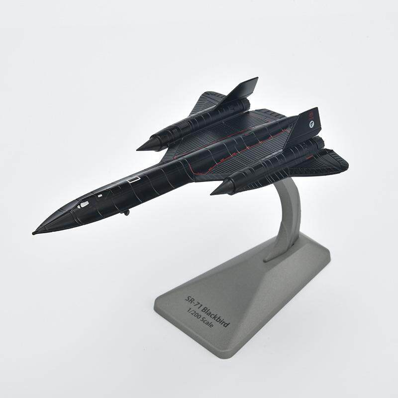 1:20SR71侦察702飞仿机模型泡沫模型真轰炸机合金斗战机模0型玩具