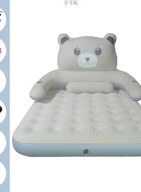 OQB充气床加高加户厚家双人折叠外打地铺加单人露营厚气用垫床便