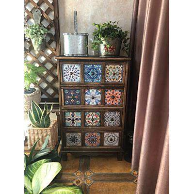 柜子彩色五斗柜实床木RAP物储柜美式复斗古中古边柜主卧尾柜五收,鲜花速递/花卉仿真/绿植园艺,其它园艺用品,淘宝优惠券,粉丝福利购,淘宝优惠卷