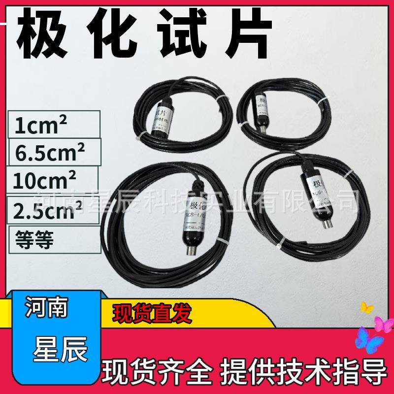 星辰阴极保护检查片极化道55片试80号钢腐蚀试自片管极化试片厂家