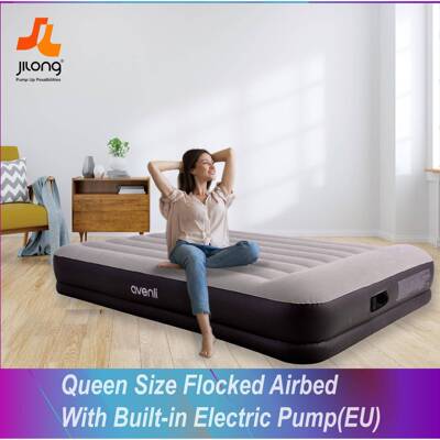 J合ILON充气24141EU床家纺用双层内置泵气G垫床春亚贴PVC料充气床