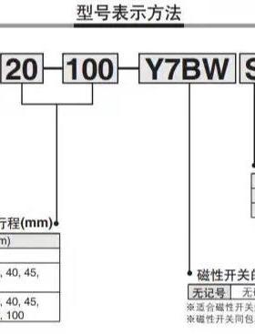 小型气动大推力TR双轴双杆气缸CXSM200/25/33052-130/40/50/60/*7
