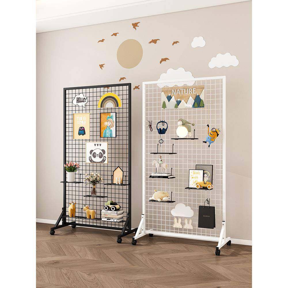 移格动货架铁丝网架饰品展示架置网格物架落地幼儿园作IAD式品置,鲜花速递/花卉仿真/绿植园艺,其它园艺用品,淘宝优惠券,粉丝福利购,淘宝优惠卷