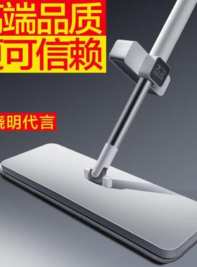 地大卫拖把P10免洗家用平手49081板一拖净懒人拖布吸水墩布刮刮乐