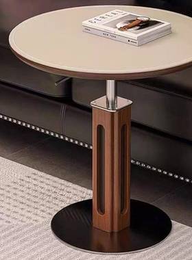 升降桌架客厅脚边几洽谈桌待桌接5架KJC可调节高度小圆桌底座直径