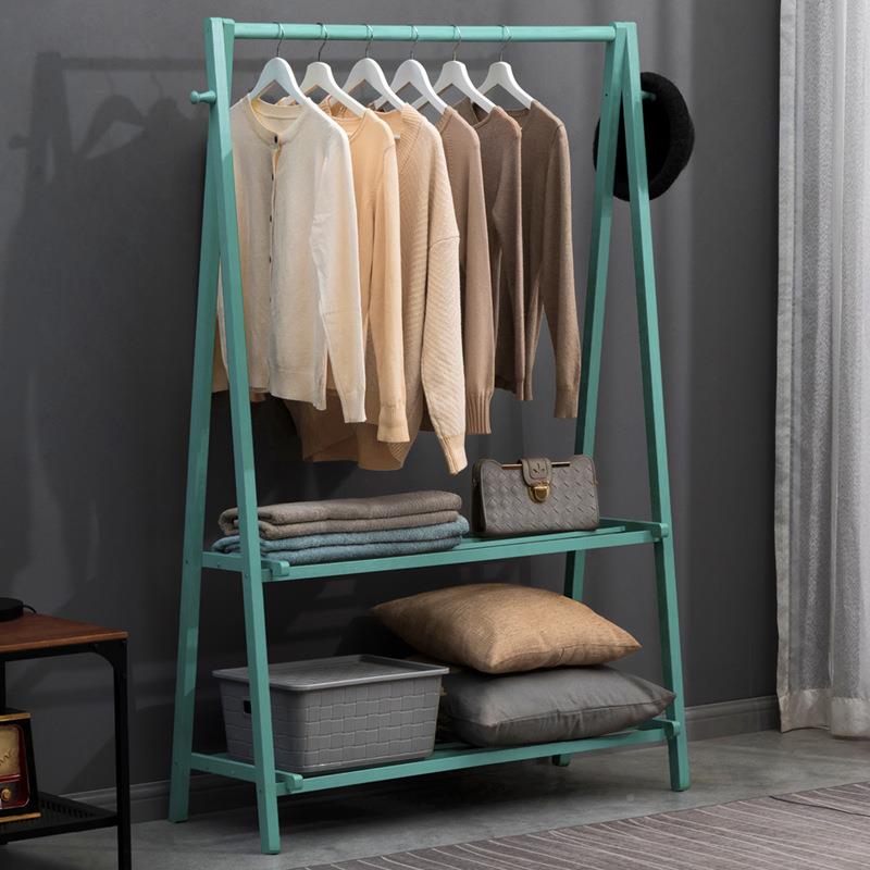 挂衣易架卧室家地衣帽架子室内用房410KZDYM间衣落服置物网红简门