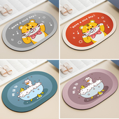 浴室卫生间地垫入户门垫进门脚垫吸水防滑垫子家用厕所门口地毯