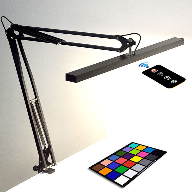模型绘画设计维修学习手工专用工作台钢琴夹子款长臂LED护眼台灯
