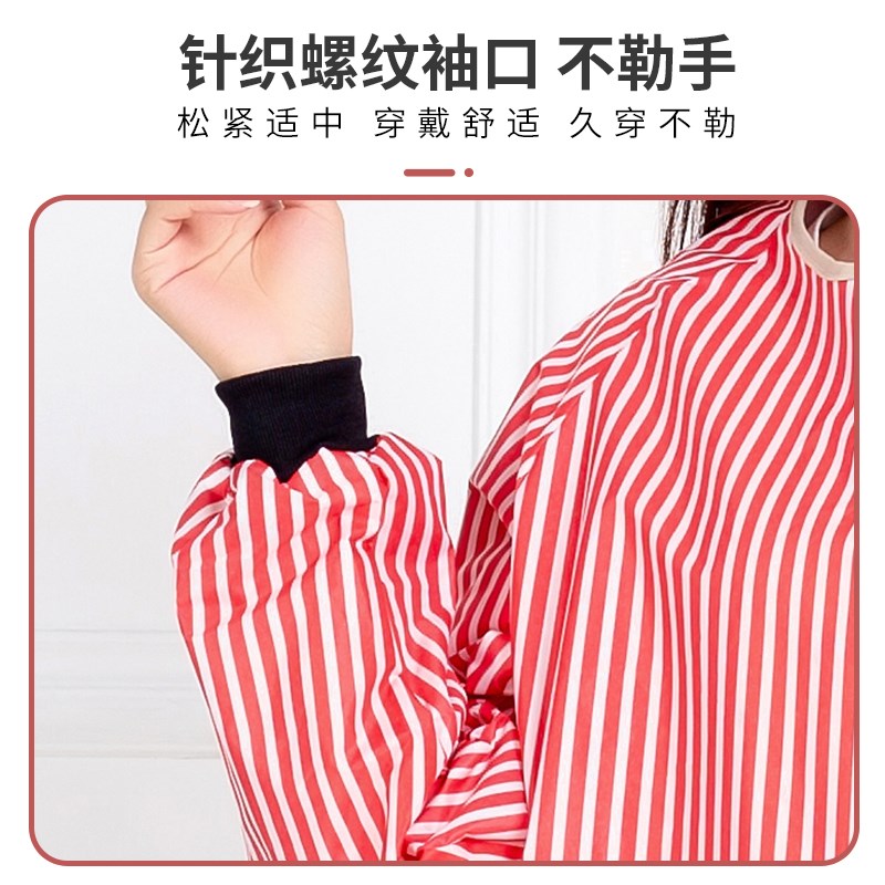 罩衣夏季薄款2026新款厨房家用工作服不沾毛撸猫理发透气工作服女图片