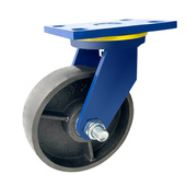 超重型脚轮全铁铸铁轮超厚脚轮万向轮4寸5寸6寸8寸12寸耐磨脚轮