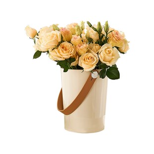 醒花桶家用鲜花养花束插花桶客厅装饰花艺家居花瓶深水花筒落地式