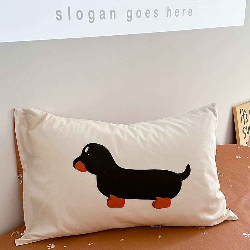 纯棉枕头套单个秋冬2024新款100全棉儿童枕芯内胆套一对家用48x74