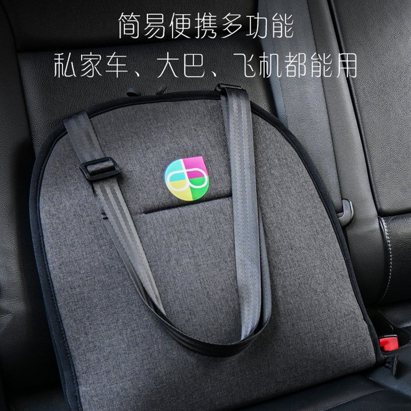 便携式车载儿童背心宝宝背带简易汽车大巴飞机五点式安全带