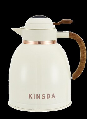 草莓树保温壶结婚烧水壶陪嫁一对红色家用暖壶茶水分离焖泡茶壶