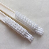 多功能洗小龙虾鲍鱼刷子清洗破壁机专用刷厨房家务清洁刷硬弯头刷