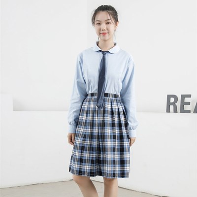 深圳校服中学生礼服秋冬男女制服西装外套长裤长衬衫马甲冬裙套装