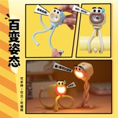 新款 创意可爱卡通章鱼小夜灯桌面迷你氛围夜灯便携led夜灯摆件