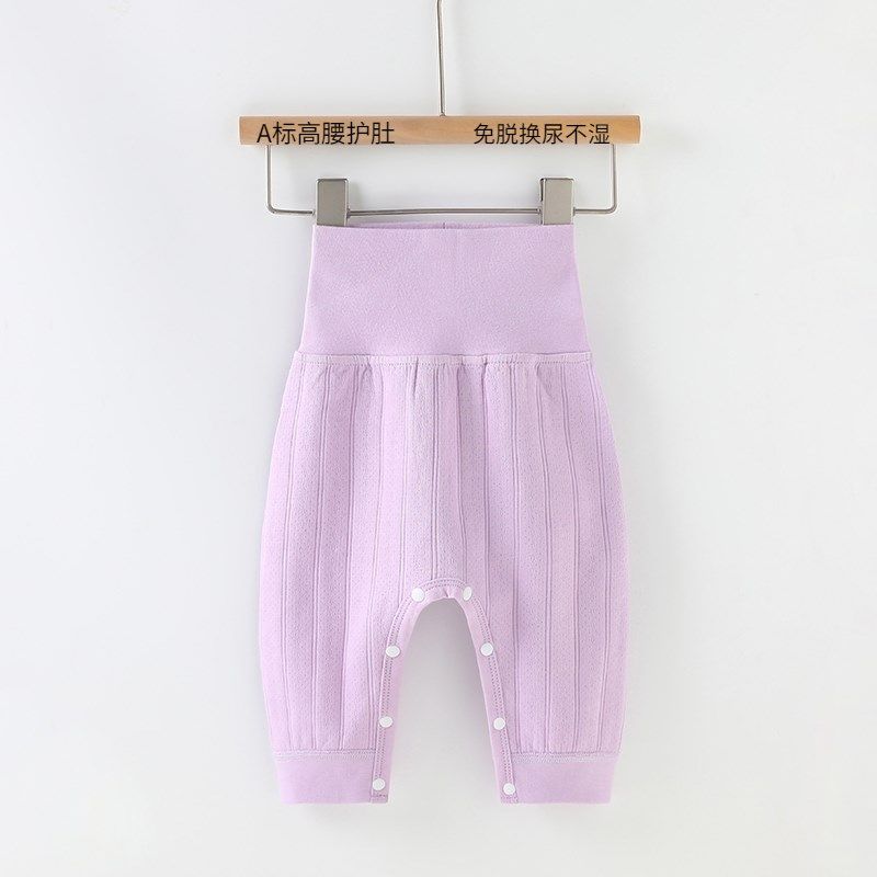 婴儿裤子春秋纯棉打底大PP裤新生儿宝宝秋裤高腰大屁屁带按扣裤子,童装/婴儿装/亲子装,保暖裤,淘宝优惠券,粉丝福利购,淘宝优惠卷