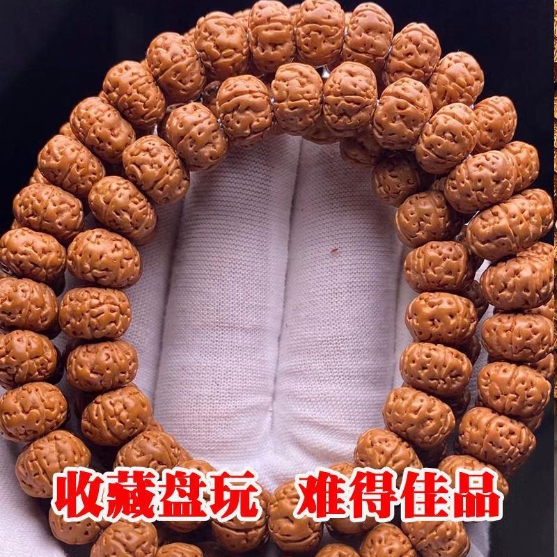 速发矮桩树王小金刚108颗菩提佛珠手链男士菩提子念珠手串项链56