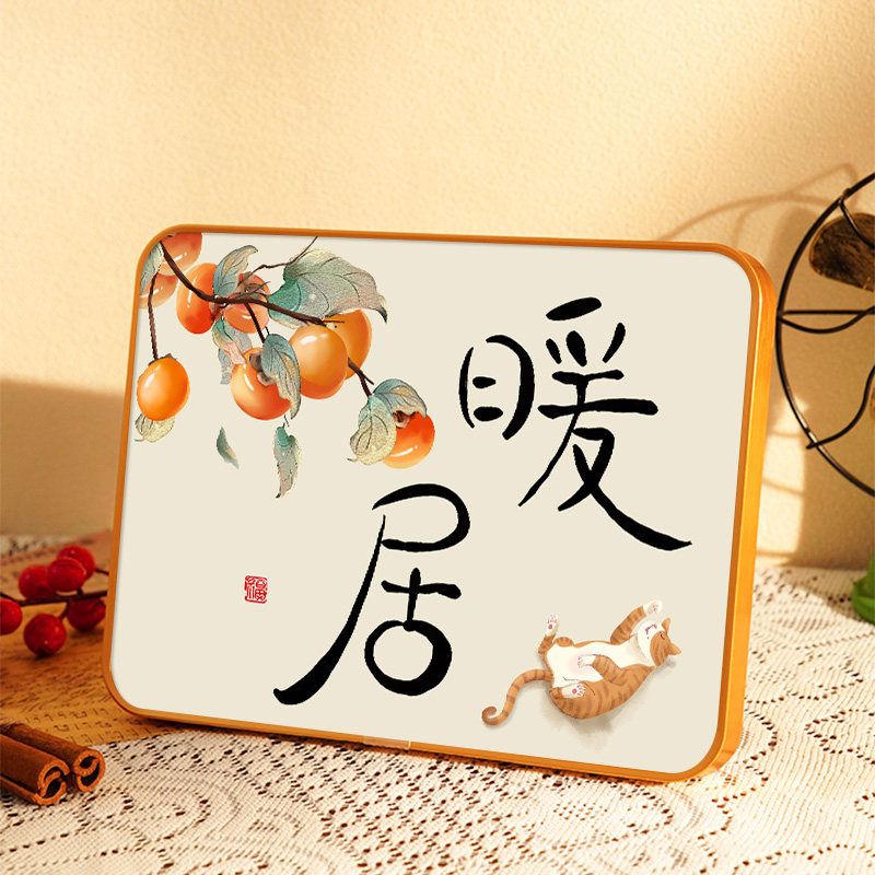 速发暖居桌面摆台居房间卧室摆件家画饰品相框装物入户门客厅礼饰
