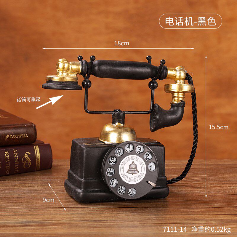 速发装1TR复古机小工件老式怀旧物件书房酒柜书架W饰品摆艺品拍照