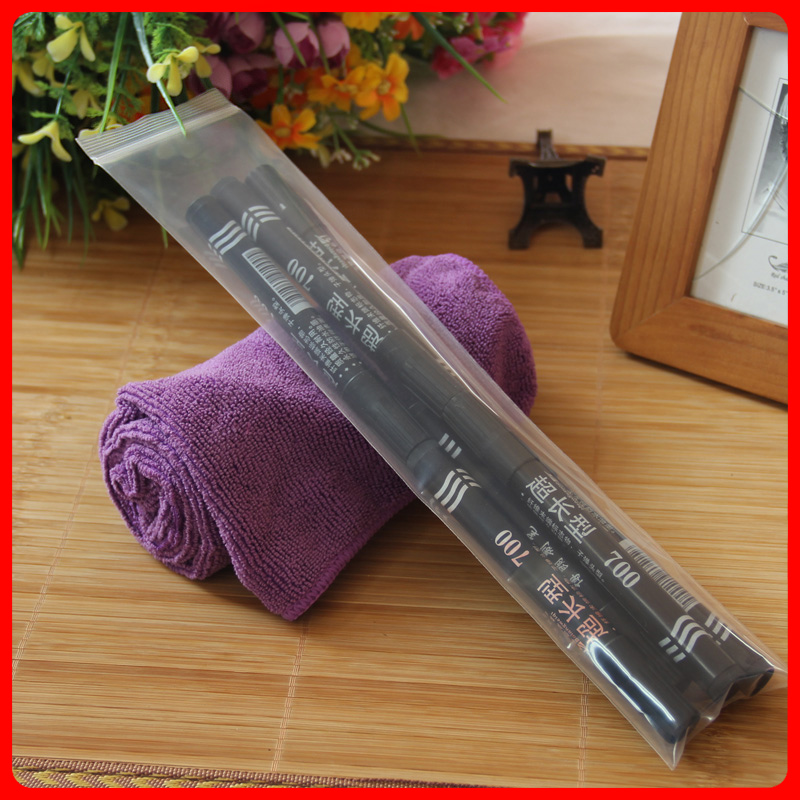 现货速发加厚透明自封袋7*5*12丝长条型塑料密封袋封口包装袋100