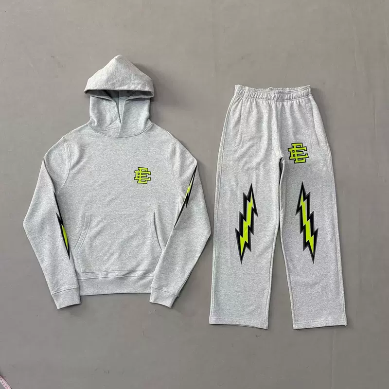 EE Basic Heather Black/Black Bolts