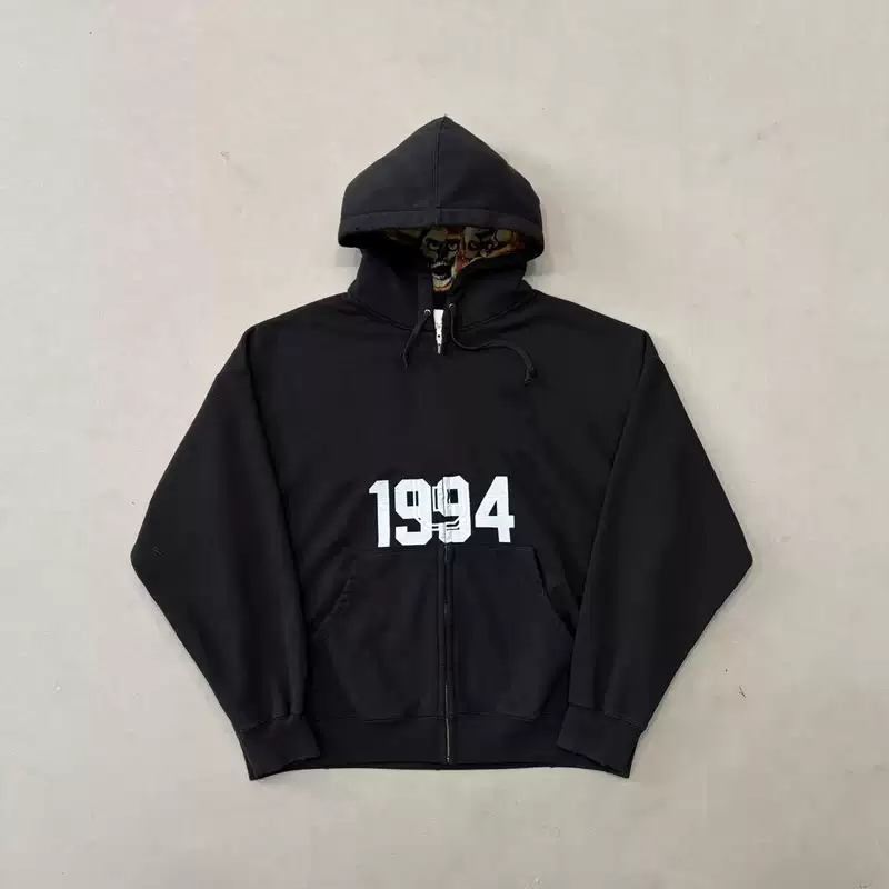 Supreme MM6 Zip Up Hooded Sweatshirt