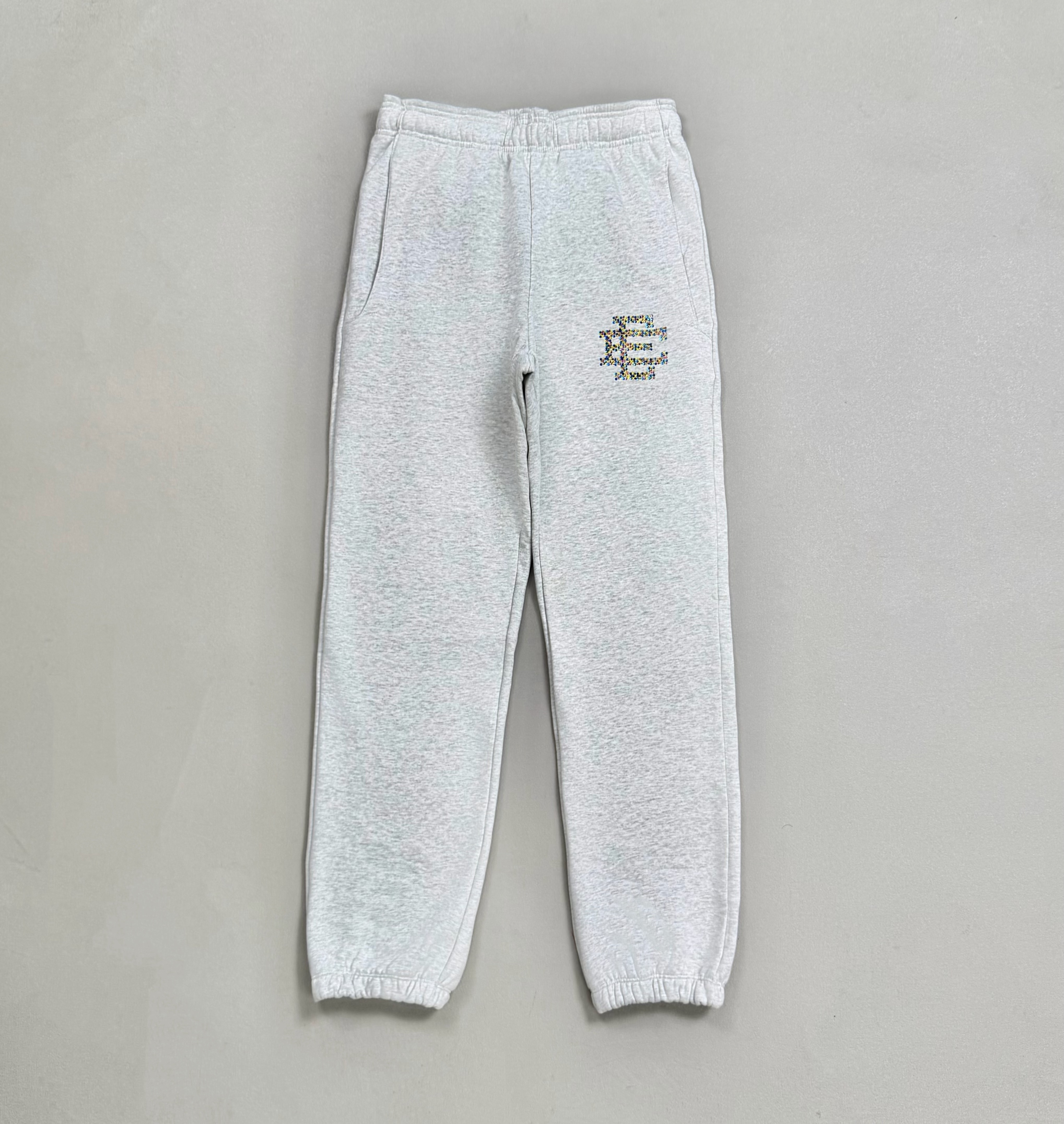 thumbnail for 24ss European and American ee with drill sweatshirt and sweatpants set