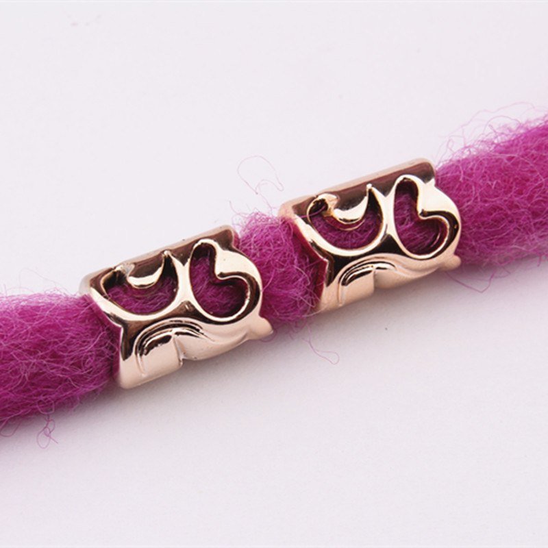 假发脏辫串珠配饰塑料大孔珠非洲