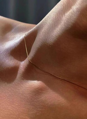 百搭王洗澡不用摘细款蛇骨炼叠戴