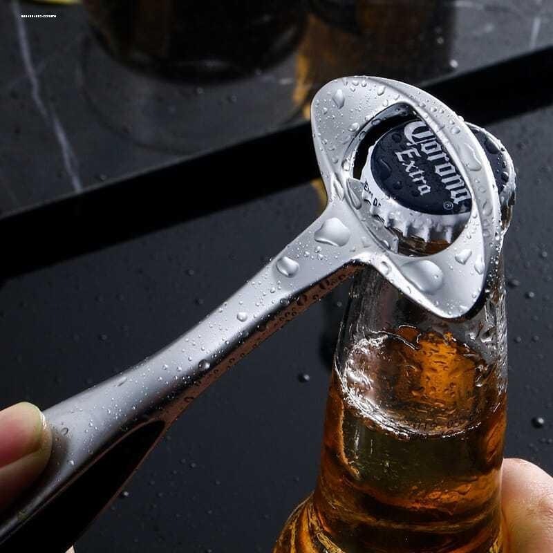 加厚304不锈钢啤酒开瓶器瓶起子