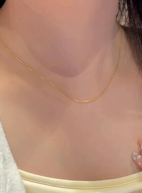 素炼项炼女无吊坠炼子锁骨炼轻奢