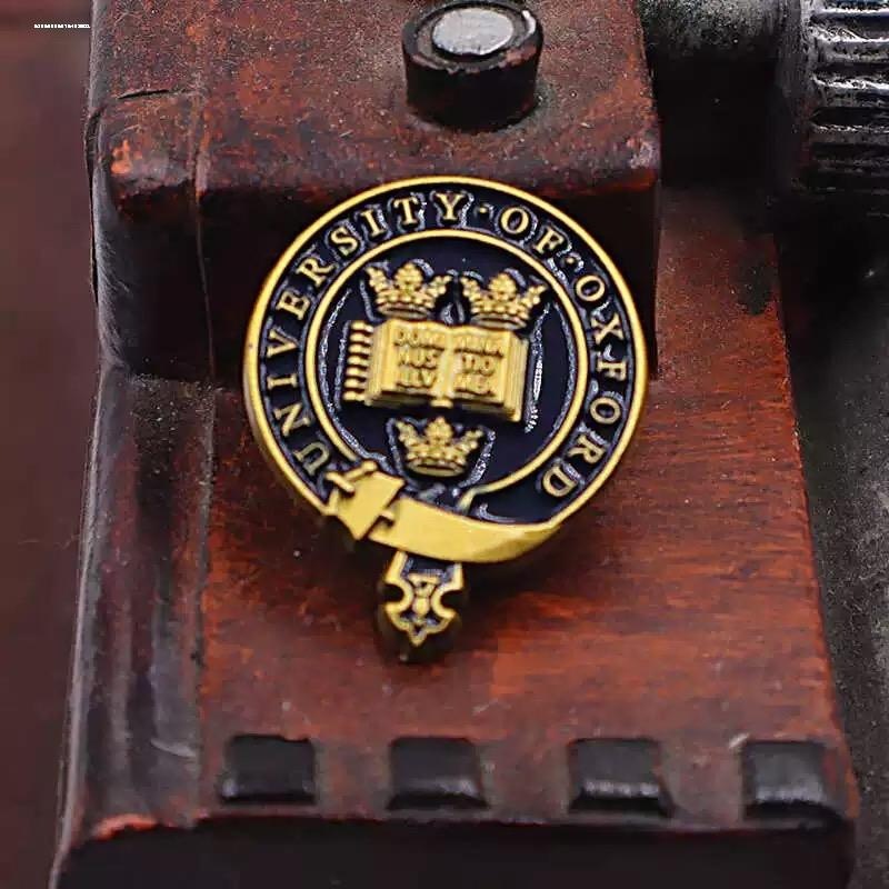 世界十大名校校徽胸针徽章中考高